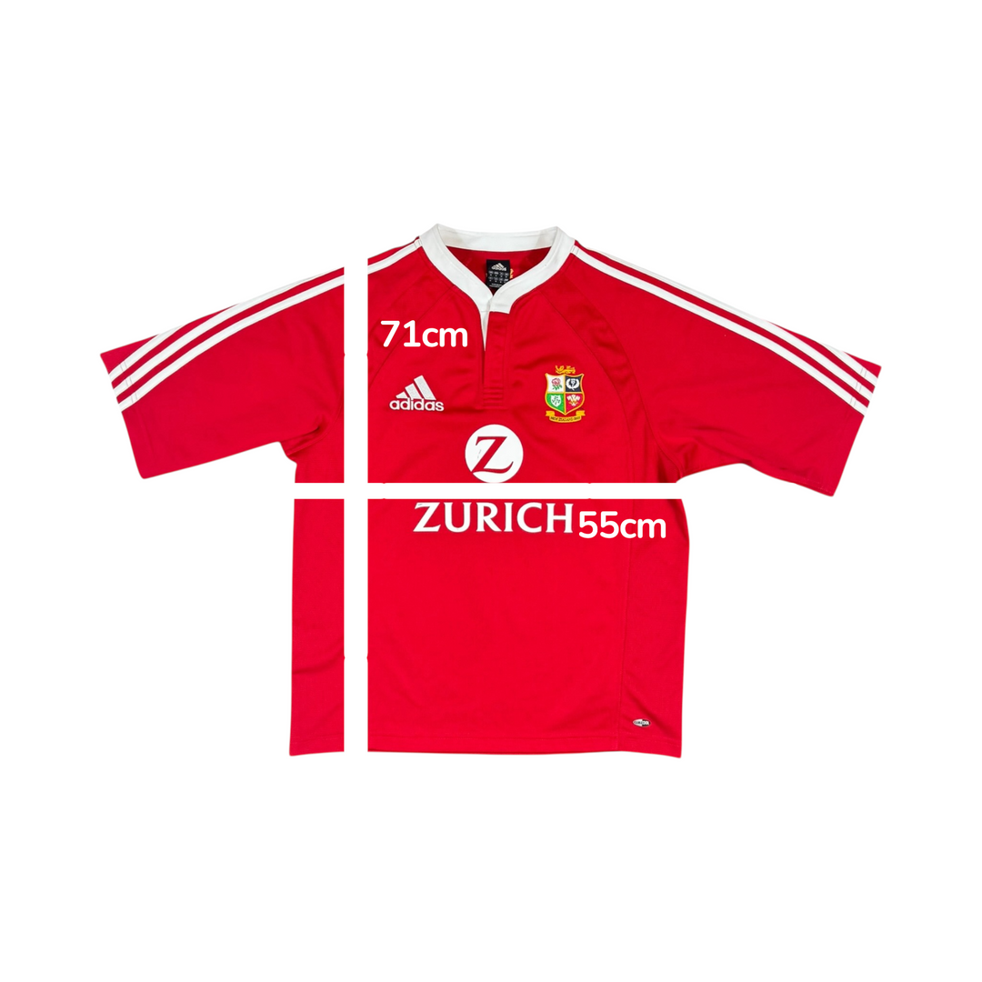 2005 British & Irish Lions Adidas Home Rugby Shirt "New Zealand Tour" - 8/10 - (M)