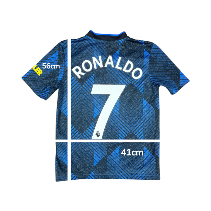 2021-22 Manchester United Third Shirt RONALDO #7 - 9/10 - (11-12 Years)