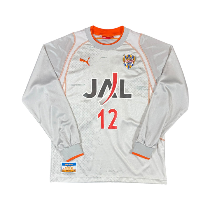 2005-06 Shimizu S-Pulse Puma Away L/S Shirt #12 - 8/10 - (L)