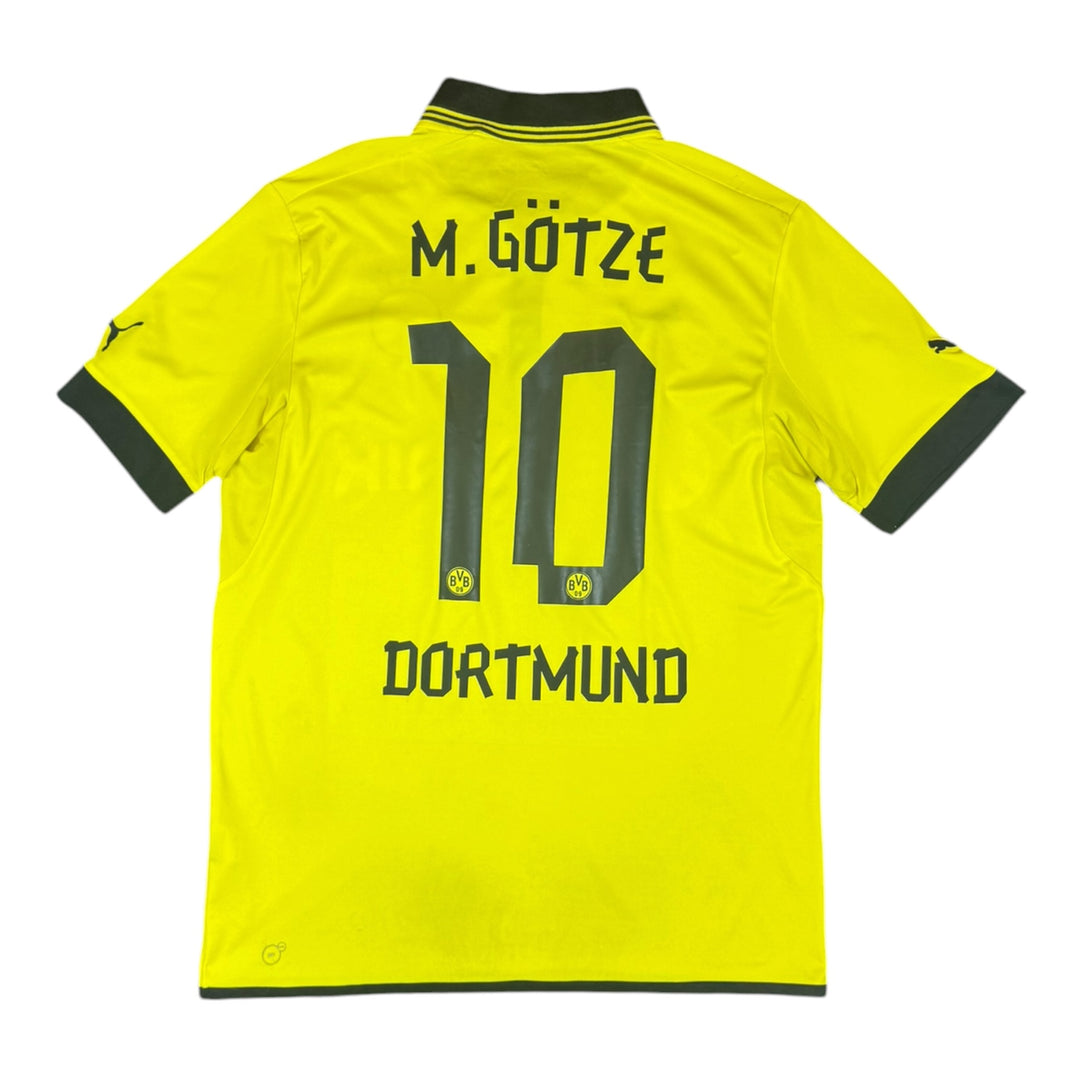 2012-13 Borussia Dortmund Home Shirt M. GOTZE #10 - 7/10 - (XL)