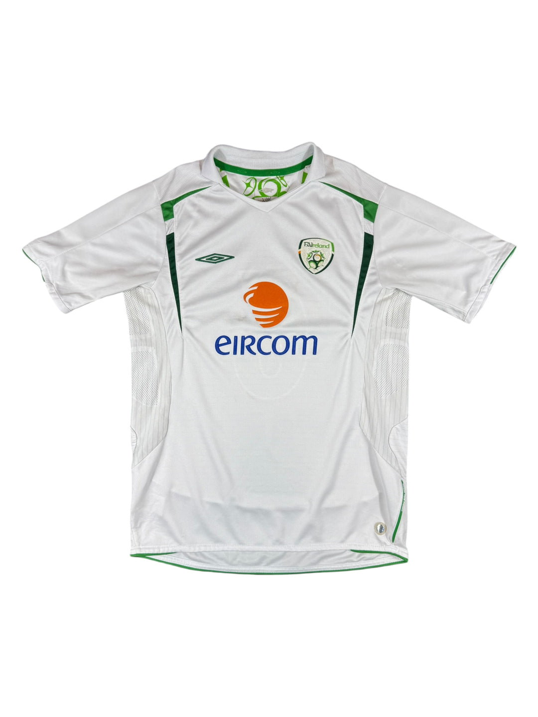 2005/06 Ireland Away Shirt #6 KEANE - 7/10 - (15-16 Years)