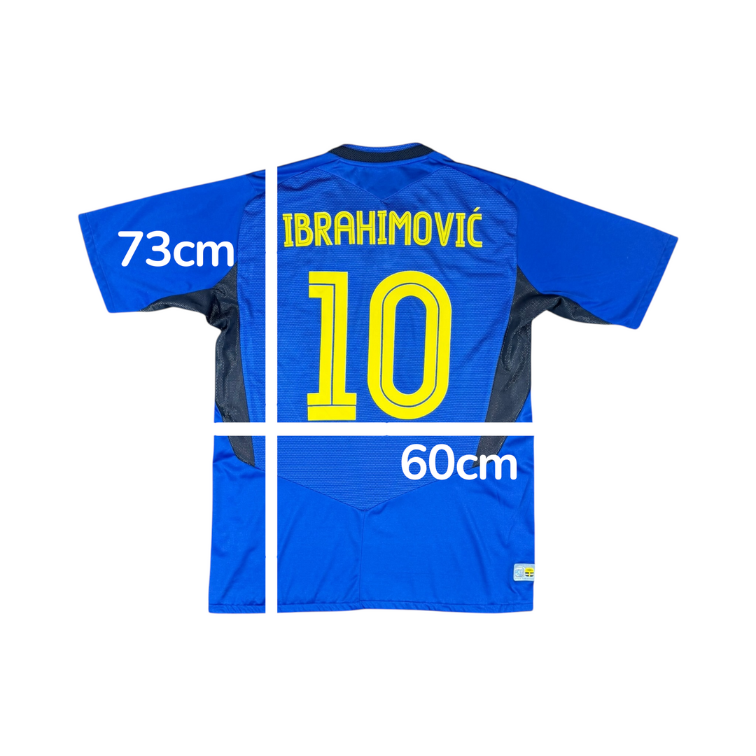 2004-06 Sweden Umbro Away Shirt IBRAHIMOVIC #10 - 9/10 - (L)