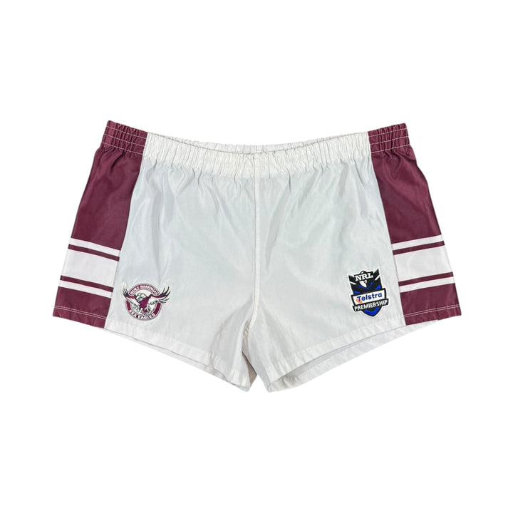 2007 Manly Sea Eagles Rugby Shorts - 8/10 - (L)