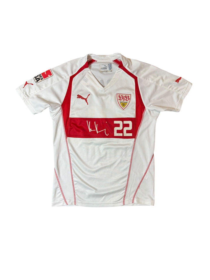 2004/05 Stuttgart #22 Kevin Kuranyi Special Home Shirt - 6/10 - (13-14 Years)