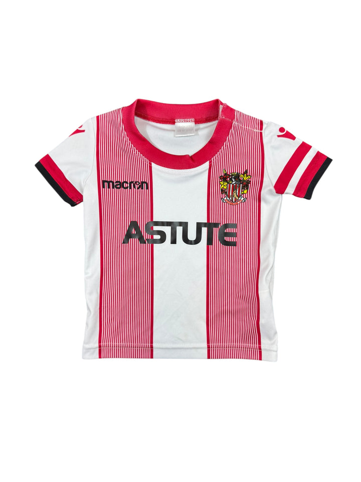 2017/18 Stevenage Home Shirt - 8/10 - (6-9 Months)