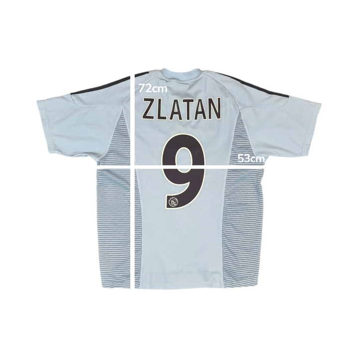 2002-03 Ajax Away Shirt ZLATAN #9 - 8/10 - (L)