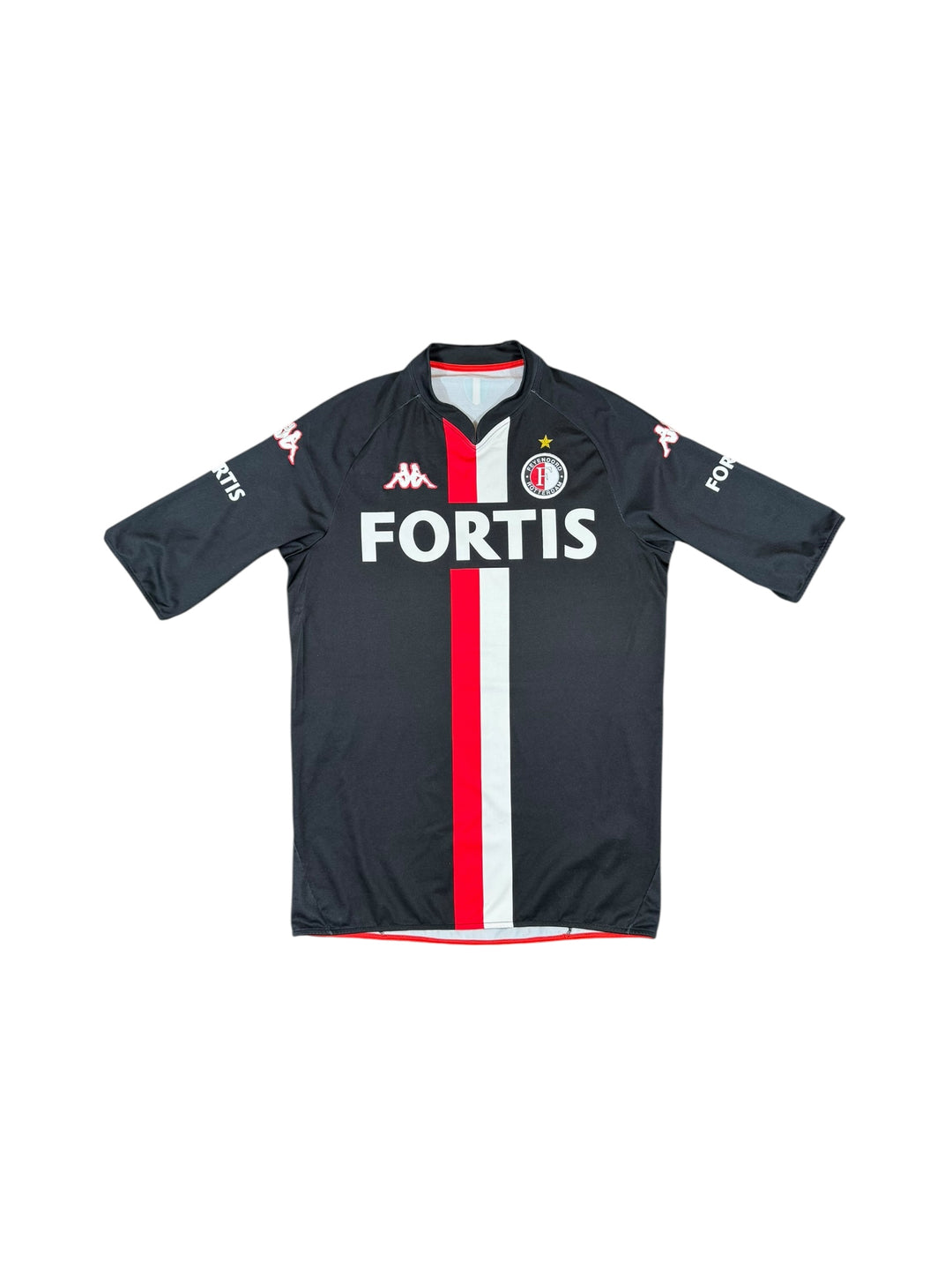 2007-08 Feyenoord Kappa Away Shirt #19 LANDZAAT - 8/10 - (XL)