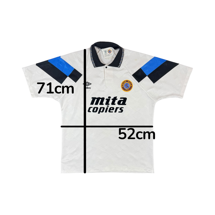 1990-92 Aston Villa Away Shirt - 8/10 - (L)