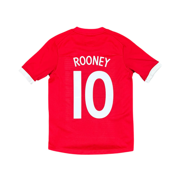 2010-11 England Umbro Away Shirt #10 ROONEY - 9/10 - (7-8 Years)