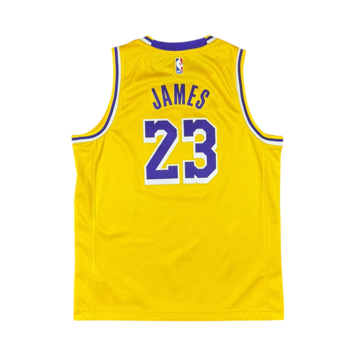 2021-23 LA Lakers Nike #23 JAMES Basketball Jersey - 9/10 - (13-14 Years)