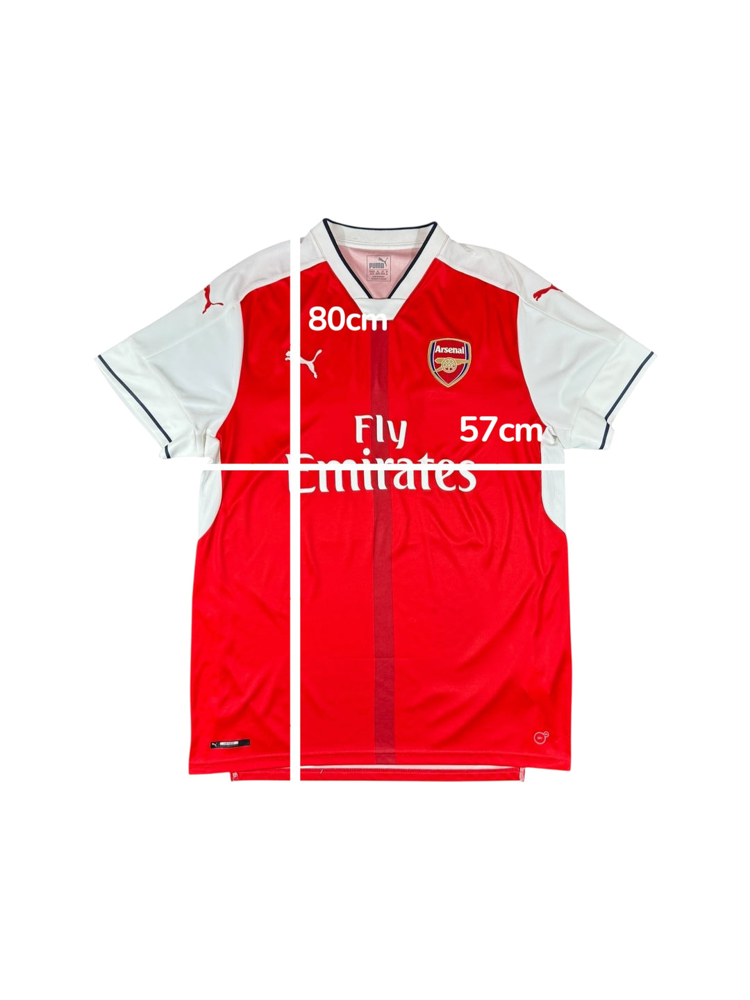2016/17 Arsenal Puma Home Shirt - 9/10 - (XL)