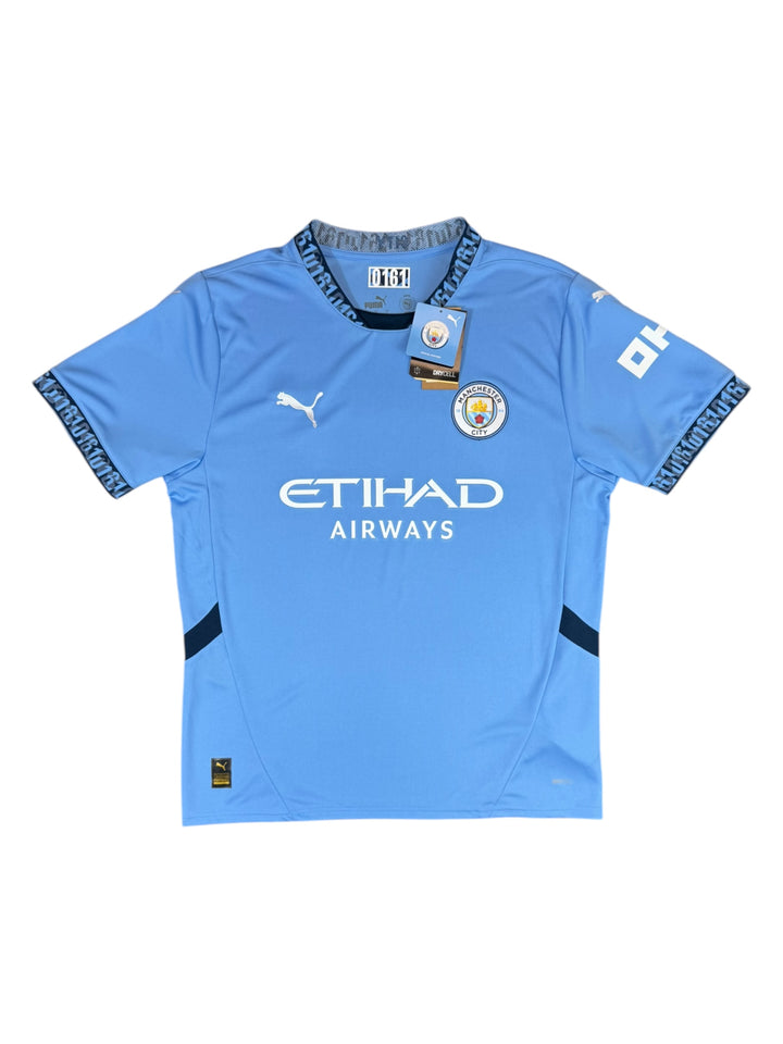 2024/25 Manchester City Puma Home Football Shirt Brand New (S)