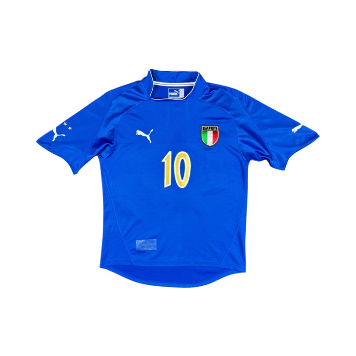 2003-04 Italy Puma Home Shirt #10 TOTTI - 8/10 - (S)