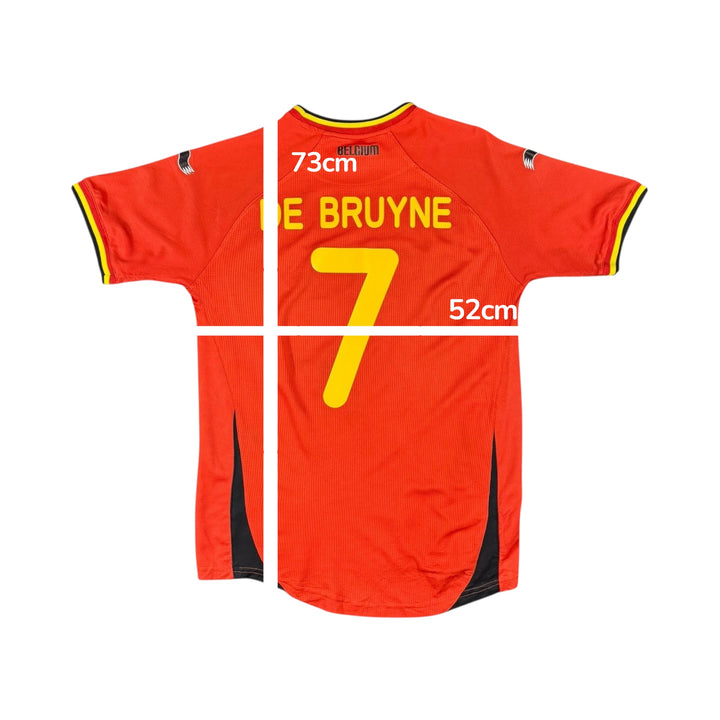 2014-15 Belgium Home Shirt #7 DE BRUYNE - 8/10 - (L)