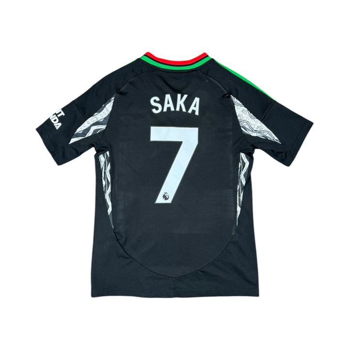 2024-25 Arsenal Away Shirt SAKA #7 - 9/10 - (11-12 Years)