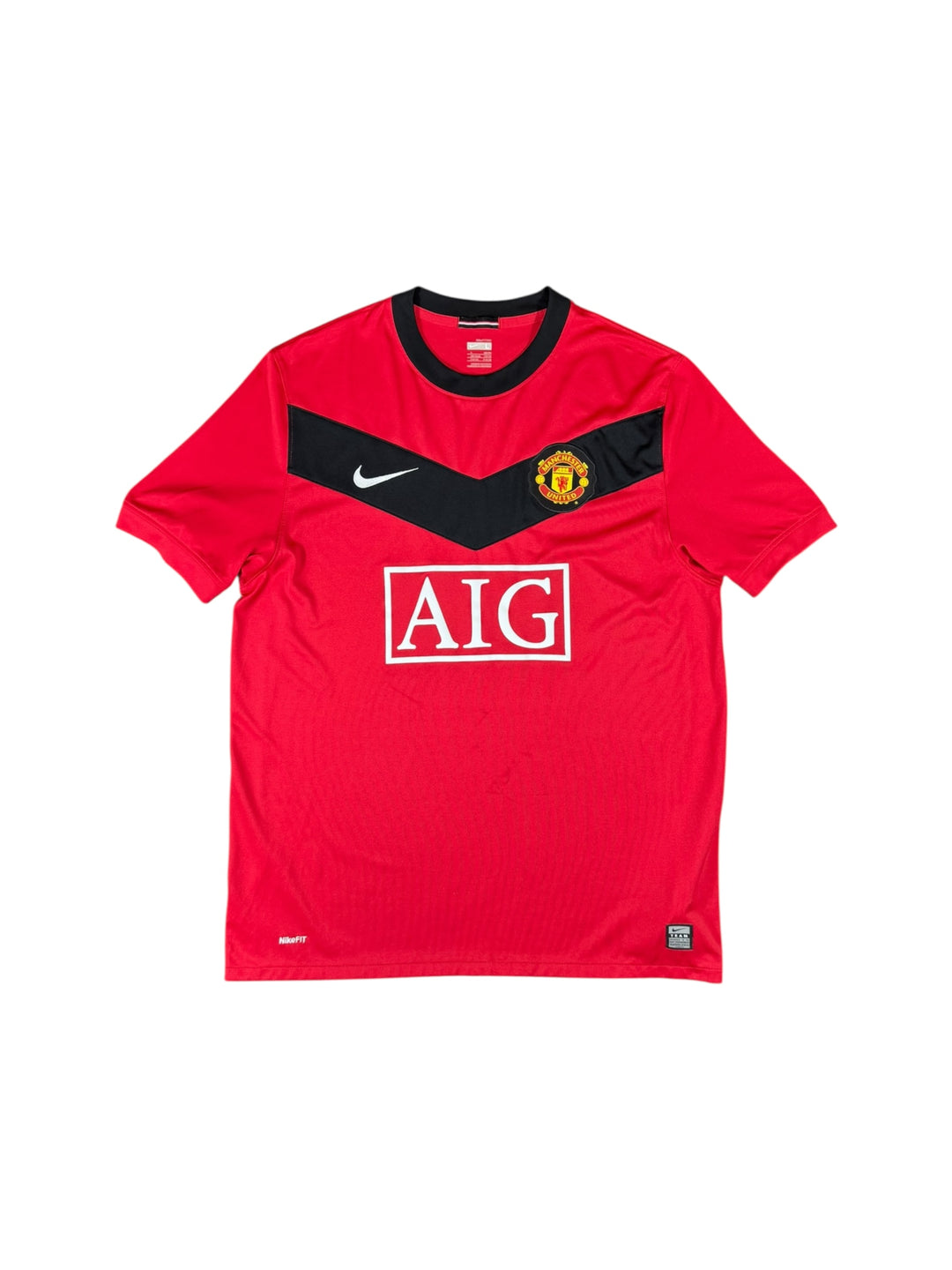 2009/10 Manchester United Nike Home Shirt - 8/10 - (L)