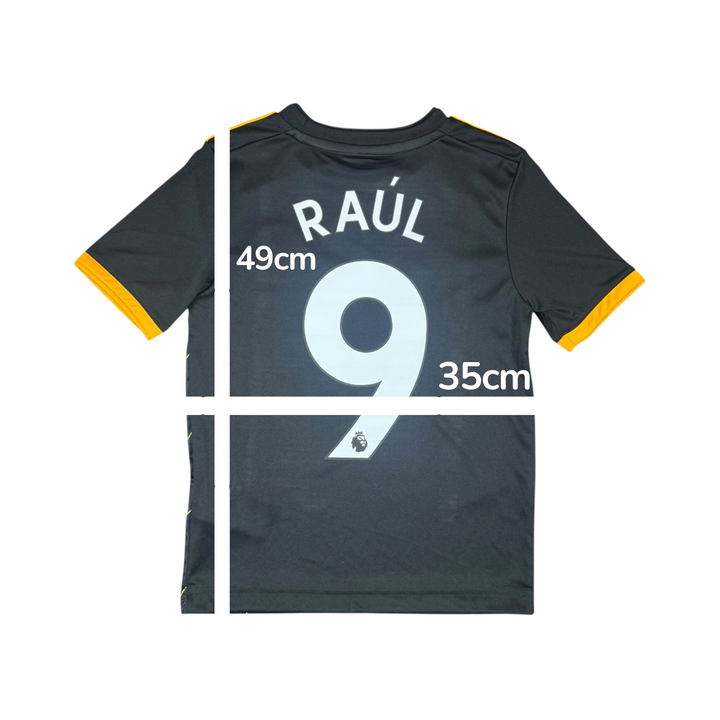 2019/20 Wolves Away Shirt RAUL #9 - 9/10 - (7-8 Years)