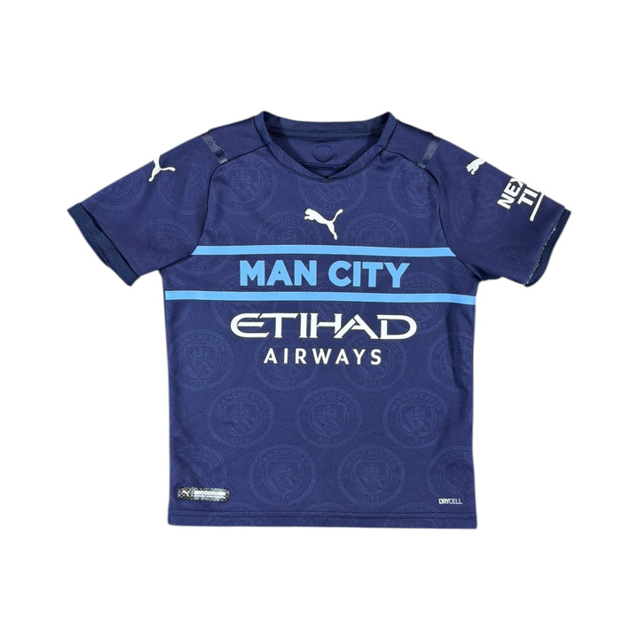 2021-22 Manchester City Puma Third Shirt - 7/10 - (7-8 Years)