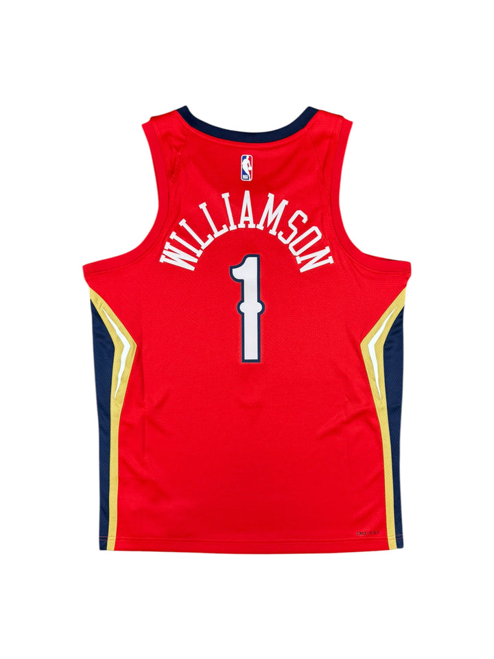 2020/21 New Orleans Pelicans Jordan Swingman Basketball Jersey #1 Williamson Brand New (L)