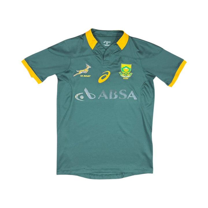 2014-15 South Africa ASICS Home Rugby Shirt - 6/10 - (S)