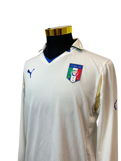 Italy 2010/11 Away Longsleeve Football Jersey