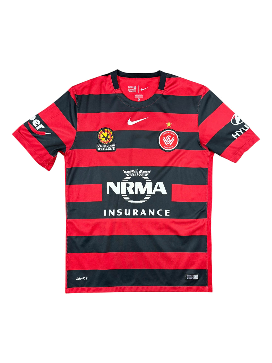 2015/16 Western Sydney Wanderers Nike Football Shirt - 9/10 - (M)