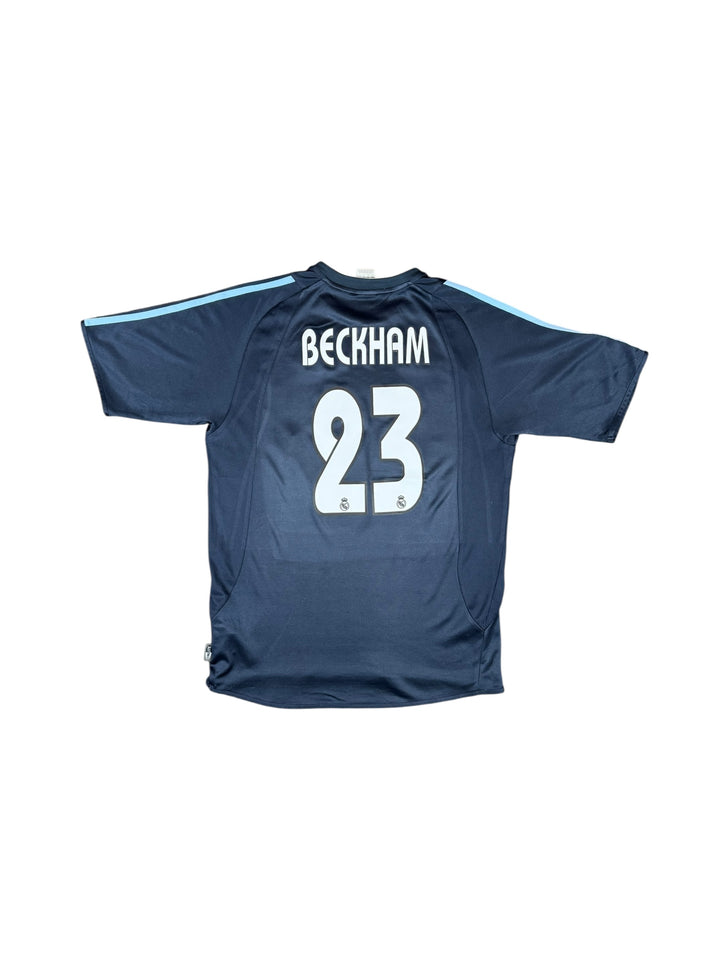 2003-04 Real Madrid Adidas Away Shirt #23 BECKHAM - 9/10 - (M)