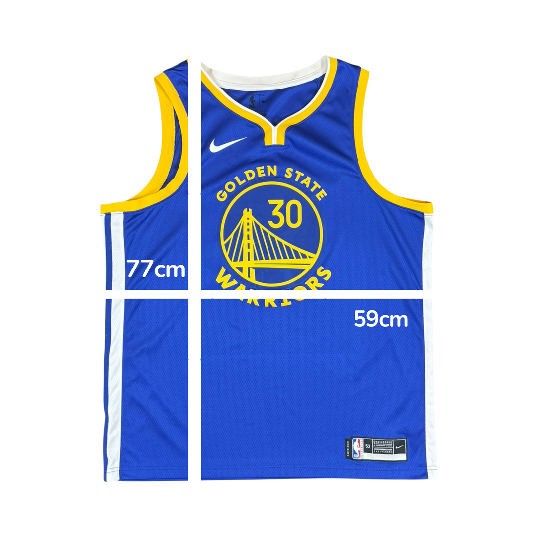 2017-26 Golden State Warriors Nike Basketball Jersey #30 CURRY - 9/10 - (XL)