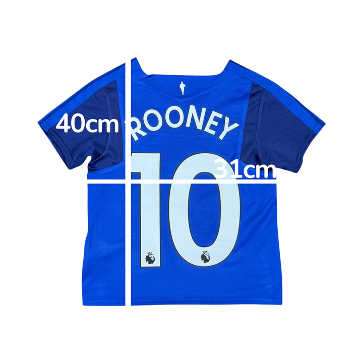 2017-18 Everton Home Shirt ROONEY #10 - 9/10 - (4-5 Years)