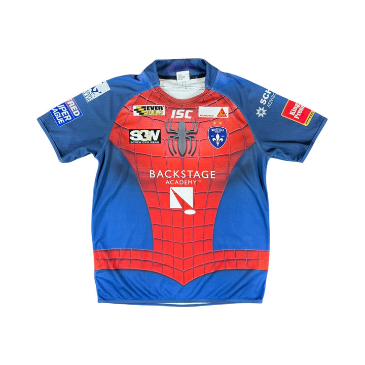 2015 Wakefield Rugby League Spiderman Shirt - 8/10 - (L)
