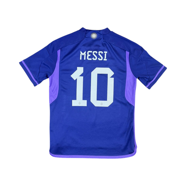 2022-23 Argentina Away Shirt MESSI #10 - 8/10 - (13-14 Years)