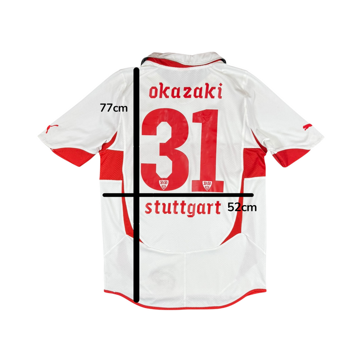 2010-11 Stuttgart Puma Home Shirt #31 OKAZAKI - 8/10 - (M)