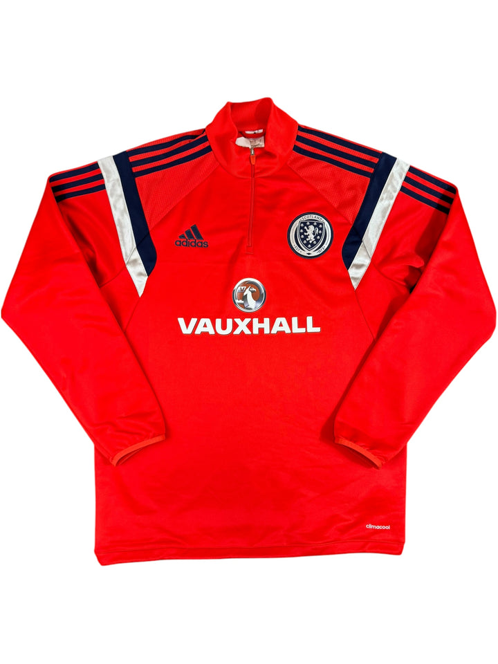 2013/14 Scotland Adidas Football Training Jacket - 9/10 - (L)