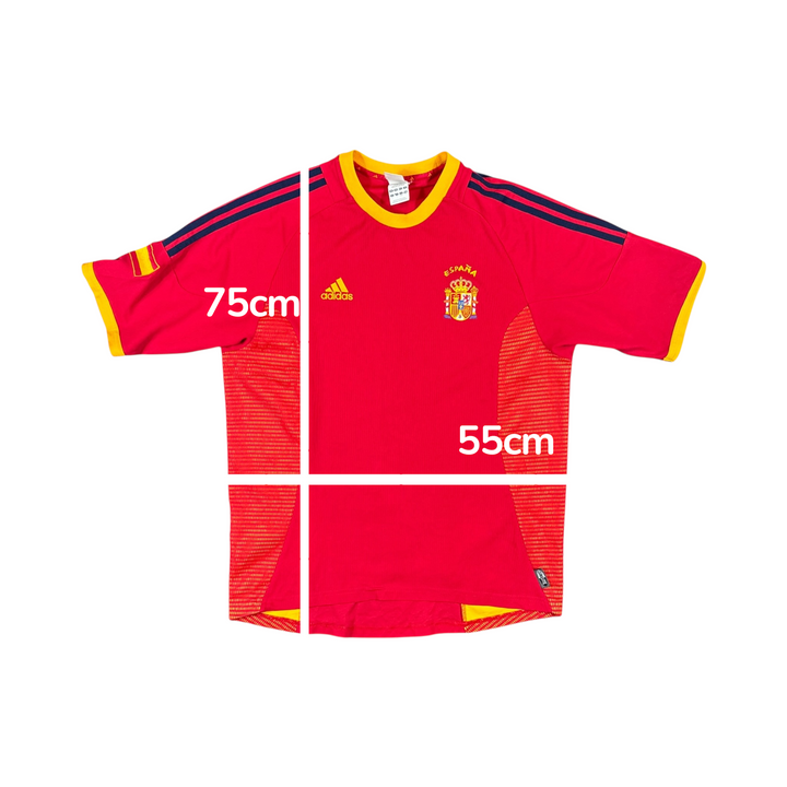 2002-04 Spain Adidas Home Shirt - 9/10 - (L)