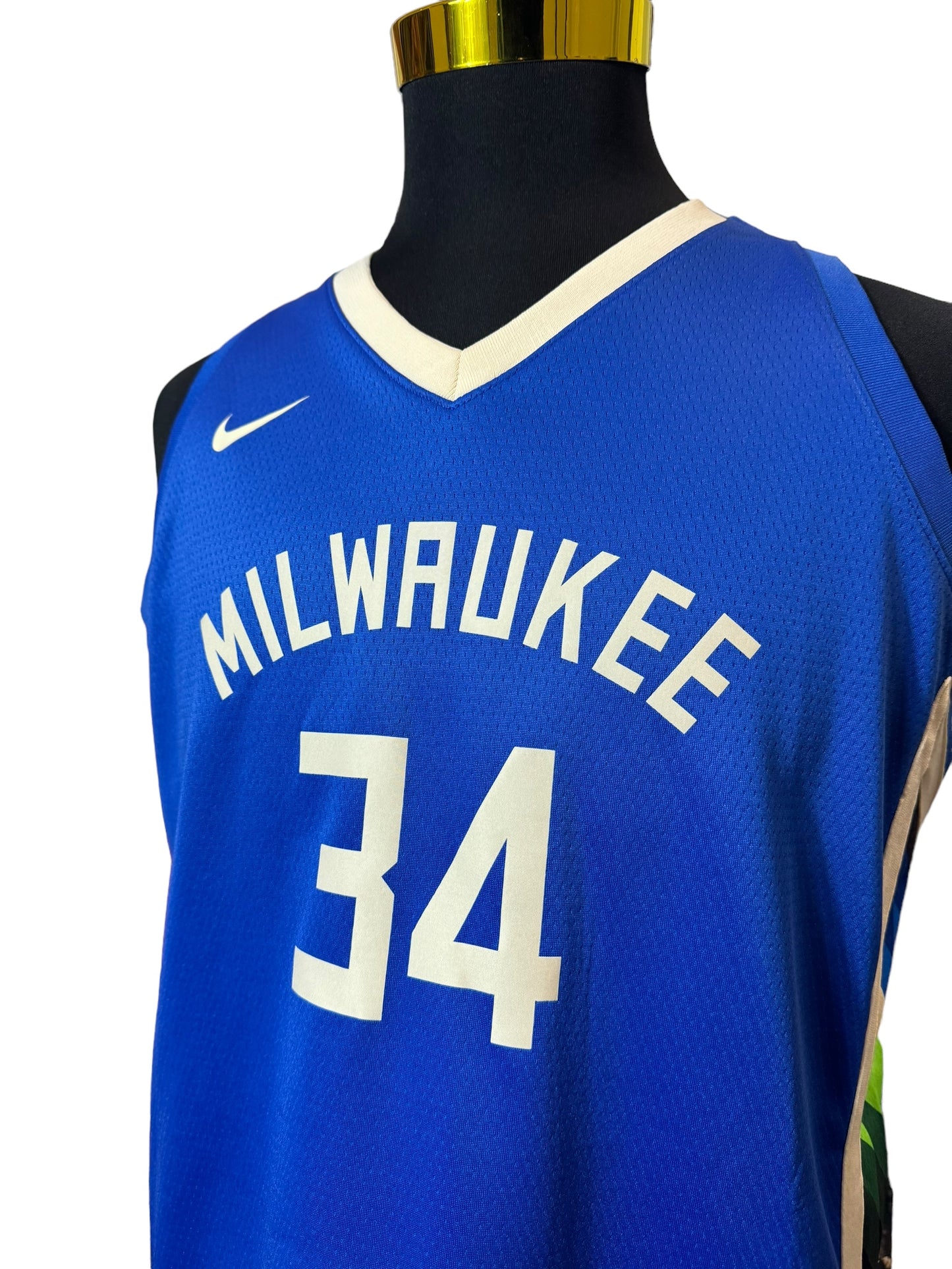 Milwaukee Bucks Basketball NBA Jersey #34 Antetokounpo