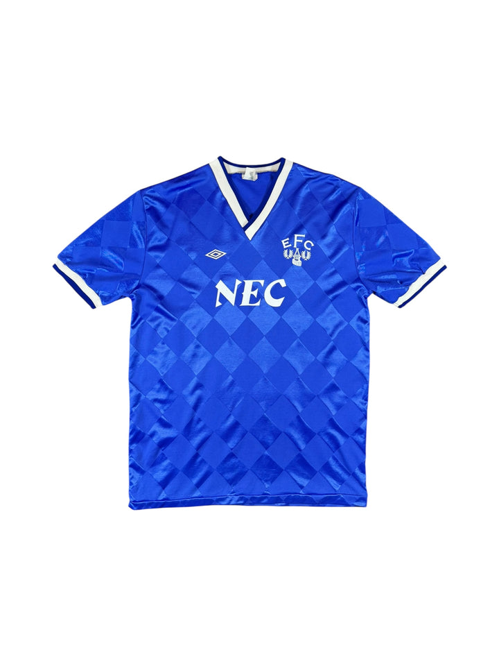 1986-89 Everton Umbro Home Shirt - 8/10 - (XL)