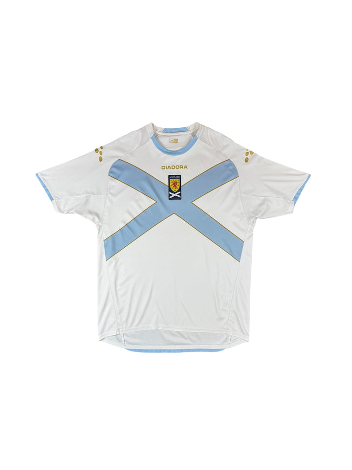 2007-08 Scotland Diadora Away Shirt - 7/10 - (XL)