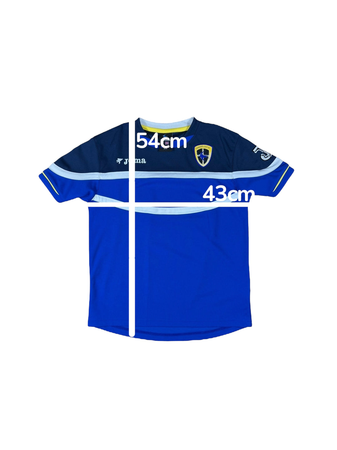 2007/08 Cardiff City Training Shirt - 9/10 - (8-10 Years)