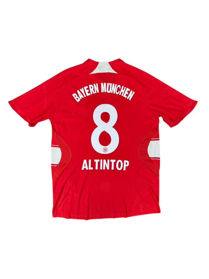 2007/08 Bayern Munich Adidas Home Football Shirt #8 ALTINTOP - 7/10 - (L)
