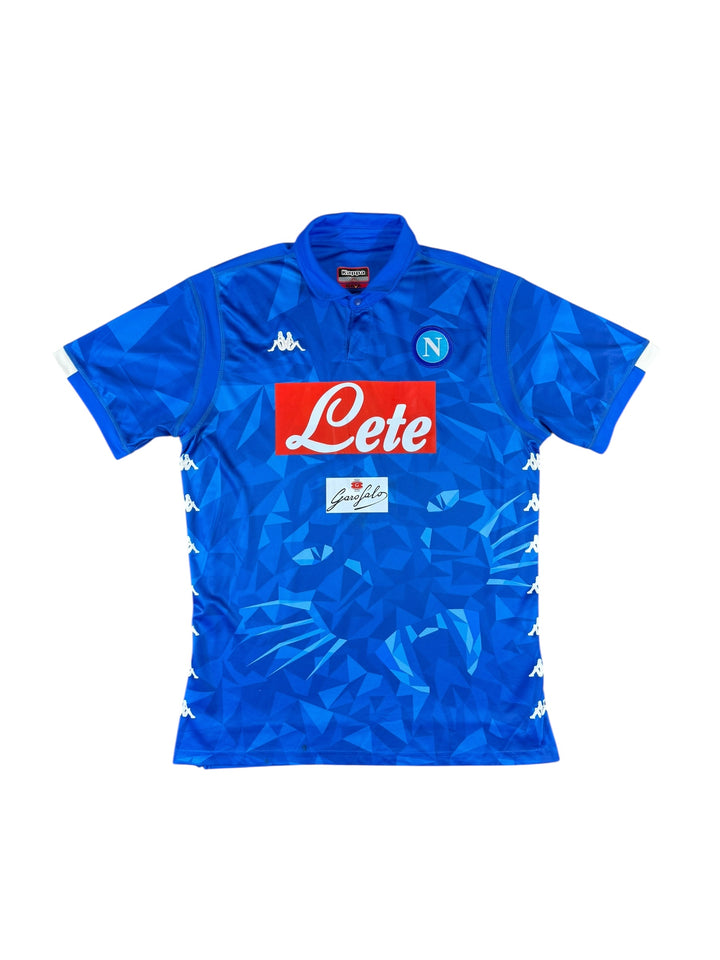 2019/20 Napoli Kappa Home Shirt - 9/10 - (XL)