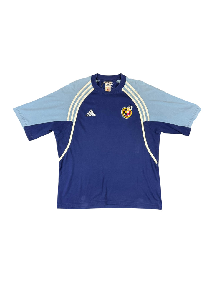 2000/02 Spain Adidas Training Shirt - 8/10 - (L)