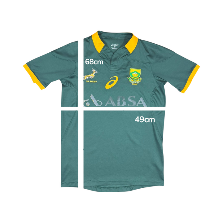 2014-15 South Africa ASICS Home Rugby Shirt - 6/10 - (S)