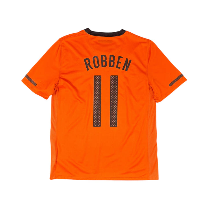 2010-11 Netherlands Nike Home Shirt ROBBEN #11 - 8/10 - (M)