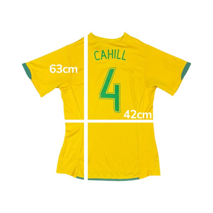 2006-08 Australia Nike Home Shirt CAHILL #4 - 8/10 - Women's (M)