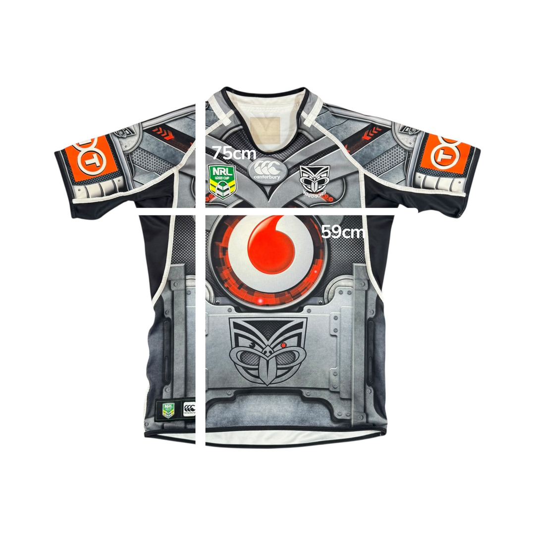 2013 New Zealand U20s Canterbury Rugby Shirt - 7/10 - (L)