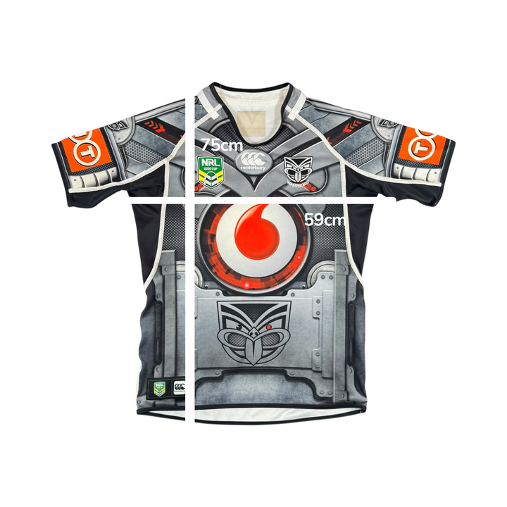 2013 New Zealand U20s Canterbury Rugby Shirt - 7/10 - (L)