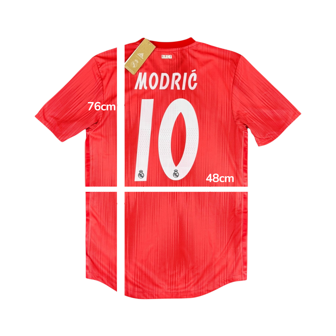 2018-19 Real Madrid Adidas Third Shirt Player Authentic #10 MODRIC Brand New (M)