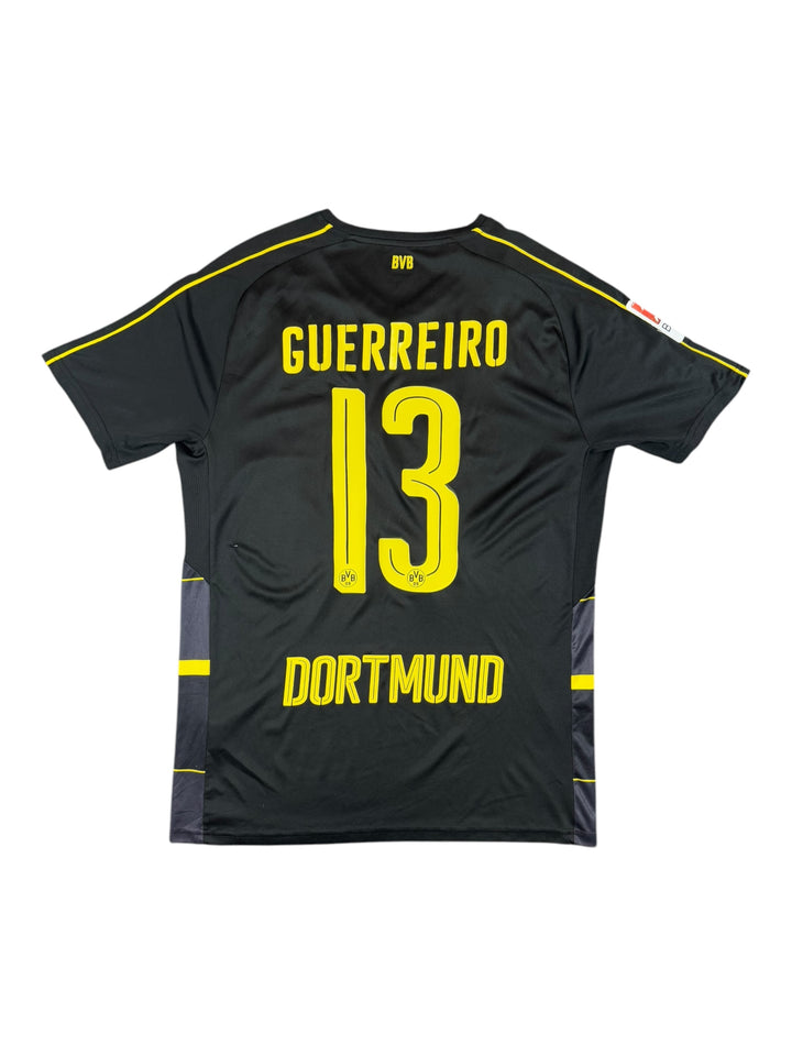 2016/17 Borussia Dortmund Puma Away Football Shirt #13 Guerreiro - 7/10 - (L)