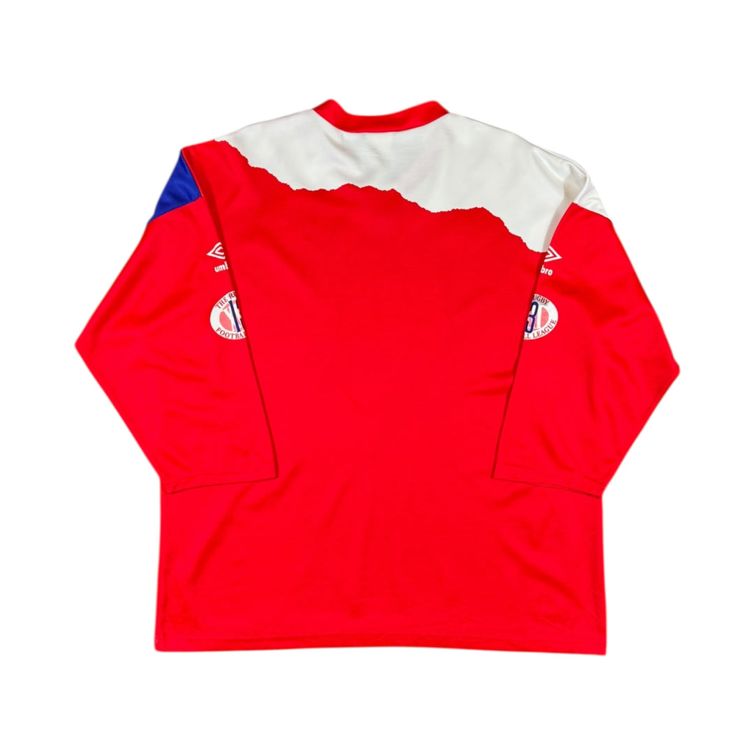 1991-92 Great Britain Umbro Rugby Home Shirt - 10/10 - (XL)