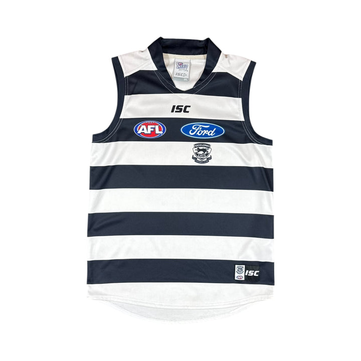 2013-15 Geelong ISC Home AFL Jersey - 8/10 - (2XL)